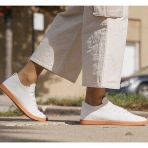 Suavs Zilker Gum Sole Shoes Unisex Marshmallow White Womens Size 11 mens 9